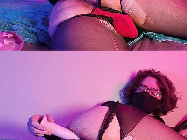 Unfathomable Anal Experiment - Femboy Tries To Fit Entire Sextoy In Butt