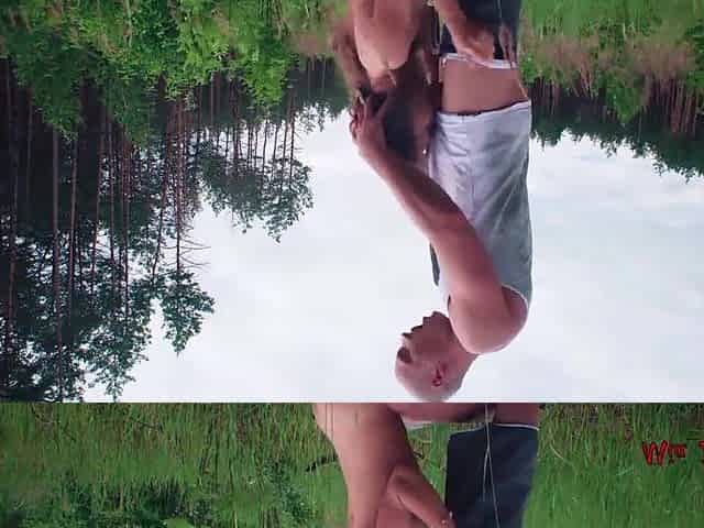 MARVELOUS ANGEL MIUA BANDINI SCREWED IN THE BOOTY IN THE FOREST