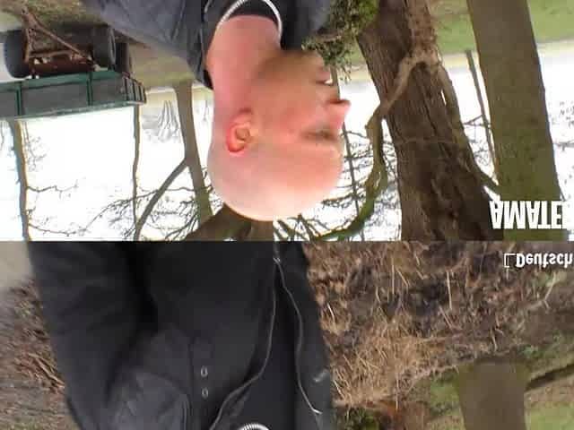 DEUTSCHLAND REPORT - Hawt Booty Wife Blows And Screws Outdoor With Her Neighbour