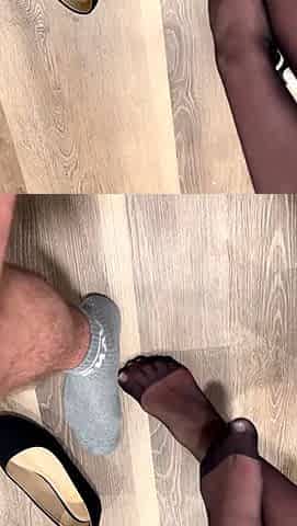 Long Foot Fetish clips at great Amateur Trampling collection
