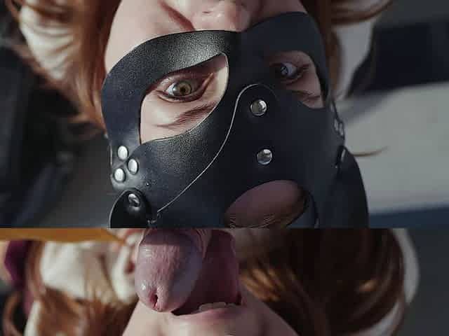 Amateur Redhead Blowjob