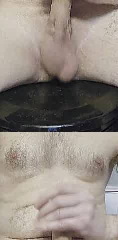 Taking a seat and cumming in advance of a hawt shower ????????
