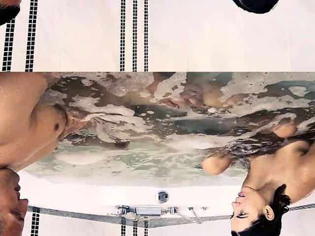 Underwater Fun: Real Couple's Blowjob and Fucking in the Jac