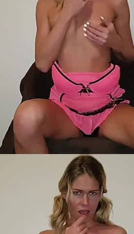 Naughty Teen Makes a Masturbation Video
