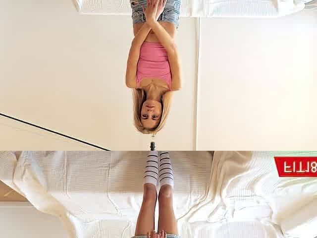 FIT18 - Bonnie Dolce - Casting Tiny Super Slender Amateur With Abs