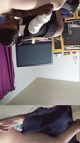 18 Year Old Horny School Girl, Sucks and Ride Cock for a First Time, Her Face Shows Enjoyment with Older Man