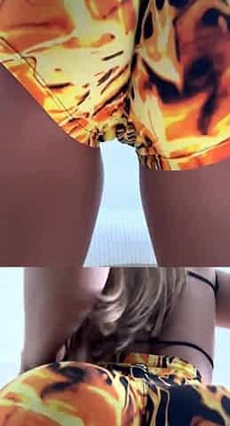 Big ass babe exposes her big boobs
