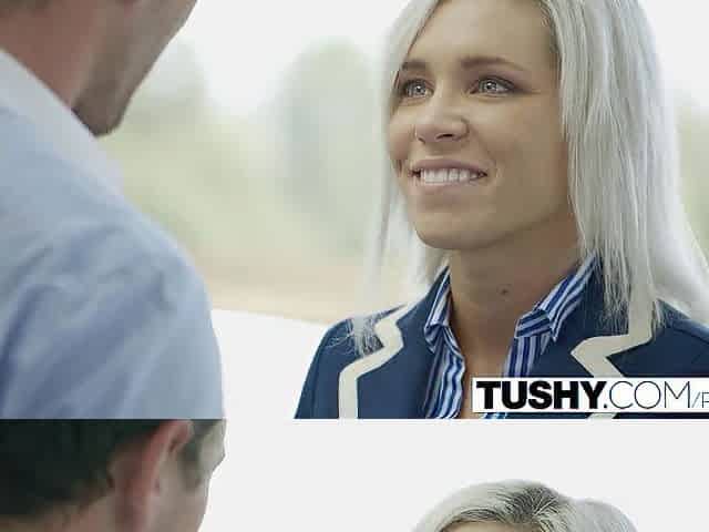 TUSHY Teen Kacey Jordan Takes it in the Butt!