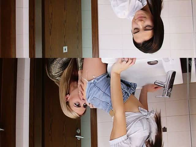 Hypnotizing Czech blonde Nathaly Cherie is making love with new girlfriend