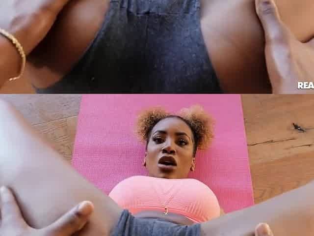 Thick-dicked Bf Interrupts Her Yoga! With Demi Sutra