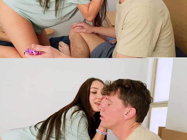 Tiny stepsister with ass keeps a secret