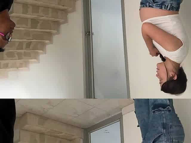 Voy por la compra de una casa pero me atiende una sexi cachonda vendedora que motiva con una follada - Big ass