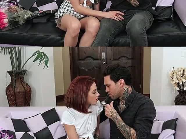 All Natural Petite Redhead Lola Fae Gets Fucked In Her
