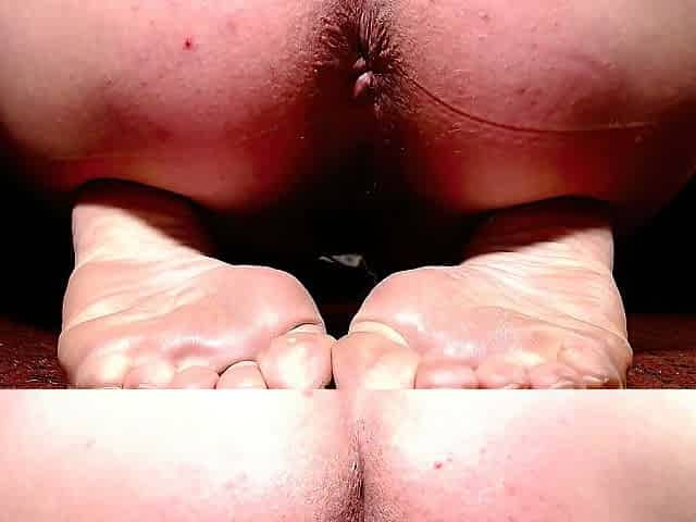 Widen Dark hole Winking Feet Fetish Soles Toenails