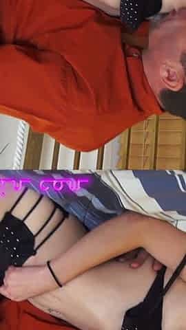 Half Pint Violet little loves Richard Nailder's old cock too much