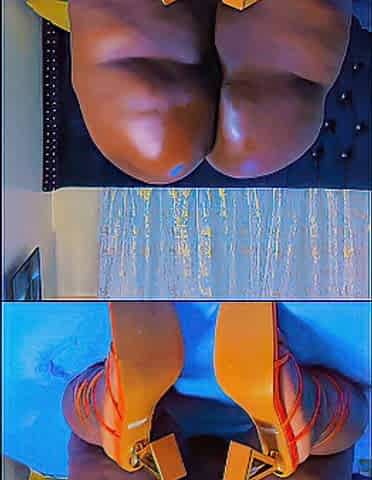 SSBBW Twerks Doggystyle in High Heels