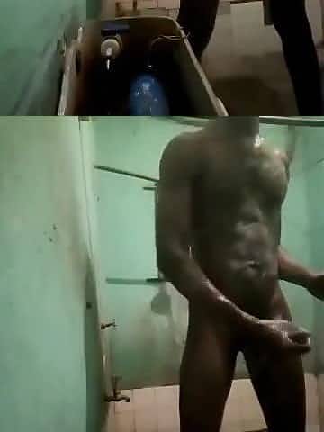 CUTE STRAIGHT AFRICAN TEEN BOY WANKS
