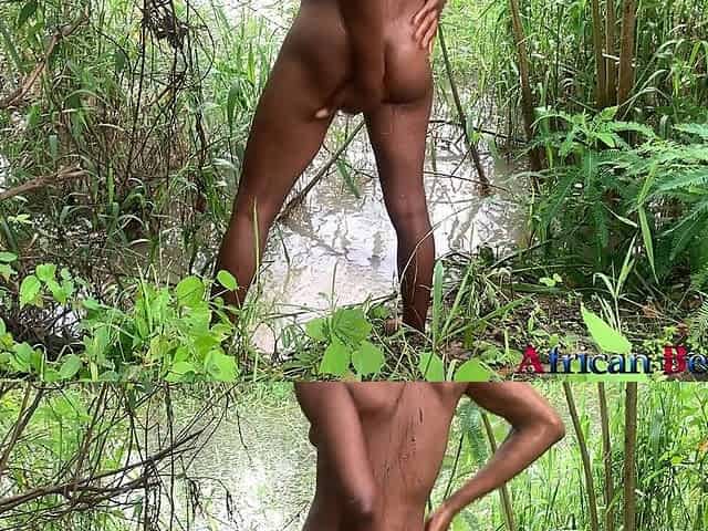 Isabella and Friends Nude at the Pond