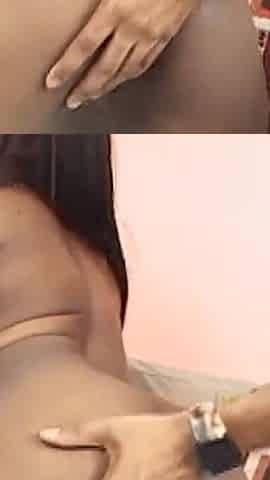 Gorgeous Tiger Eye Kianna Jayde Is Held by Her High Heels and Steered Like Car