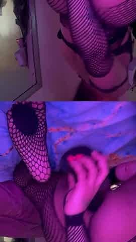 Riding my sex-toy