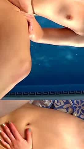 Sweet teen in high heels gets fucked outdoors