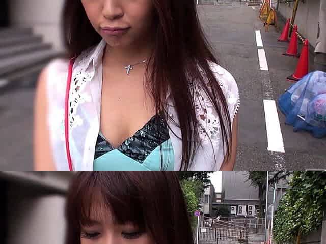 Naughty asian nympho fingering her hairy part6