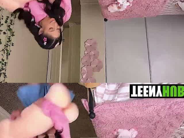 Small Pillow Humper Lastly Tries a Real Knob