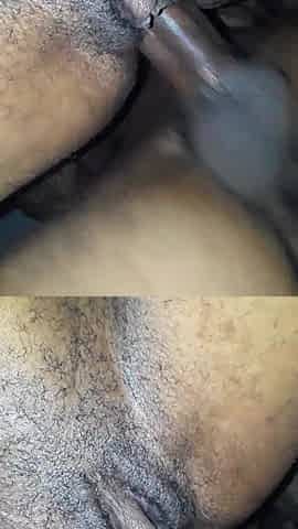 Black's taut snatch getting banged