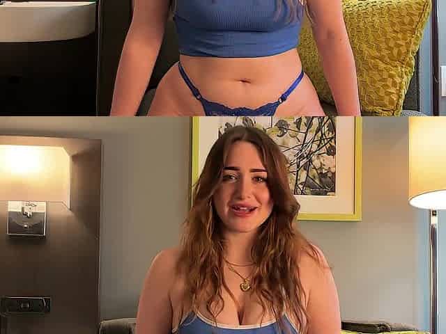 19yo Lilibet Saunders Bangs Her Fortunate Aged Fan