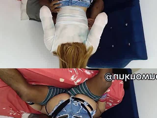 Large Butt Beauty Cheats on Boyfriend with Large Ramrod Influencer