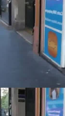 Picked up and sprayed on tits