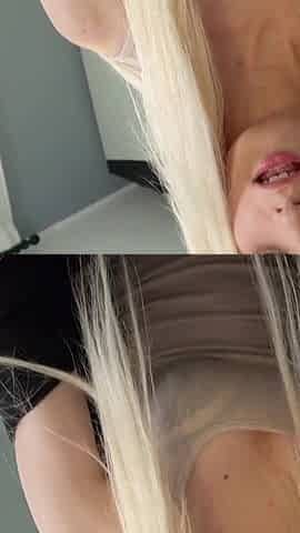 Skinny stepsister caught stepbrother watching porn and help with handjob
