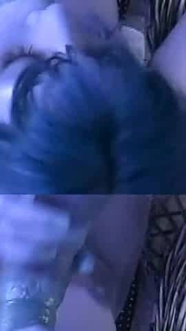 Sucks Big Italian Cock and Gets Her Ass Pounded on the Terrace