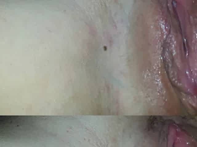 Astonishing wet wife snatch. Close-up