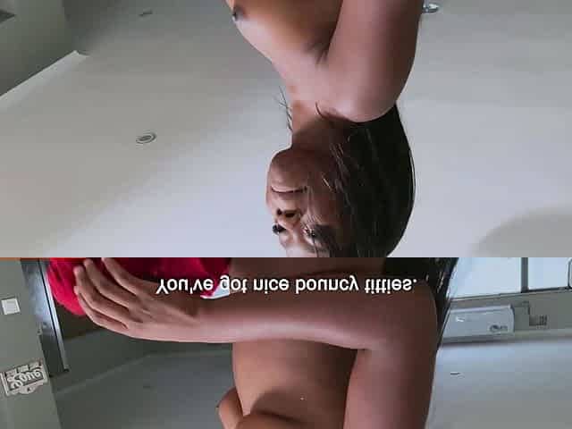 Gorgeous Dark Skin Ebony Teen RAILED POV