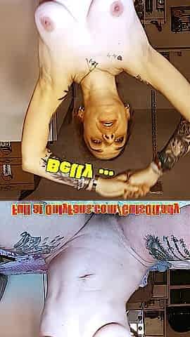 Stomach, natural titties, armpits and tongue dancing jointly