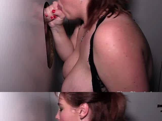 Glory hole blowjob amateur passionate bj