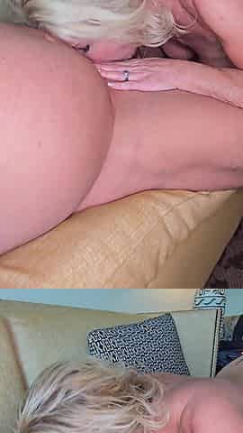 GILF Fucks Younger Muscular Bull for Science!