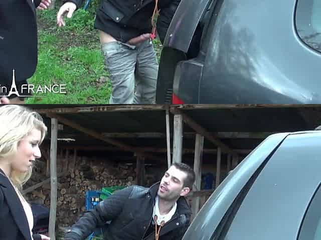Gorgeous young blonde gets licked and analized by the taxi driver
