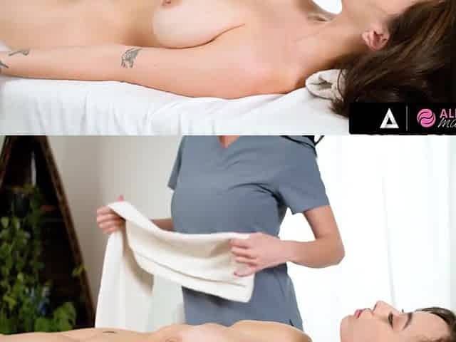 Masseuse Takes Care Of Her Stressed Client's Cunt