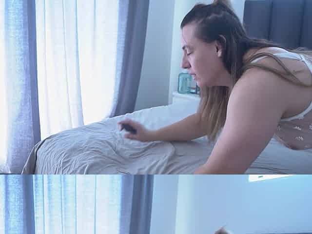 Stepdad Catches Stepdaughter Watching Porn and Helps Her Have First Butt Plug Experience as He Cums Inside Her Pussy