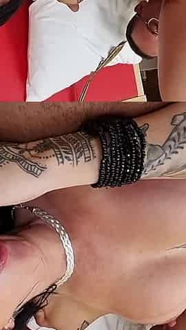 Breaking in Elisa Sanches, the Queen of Anal, with My Friend