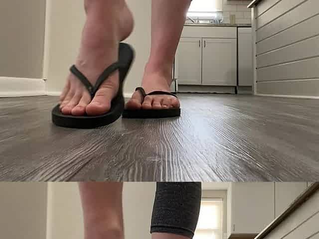 Flip Flop Modeling and Dangling Natural Toes