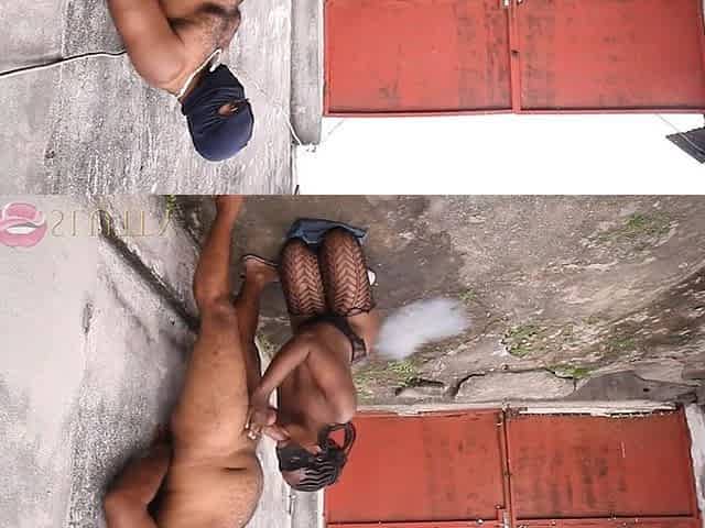 Outdoor oral job in Africa - Part