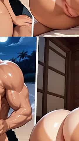 Hot Puerto Rican MILF Fucked on a Hot Beach - Uncensored Hentai