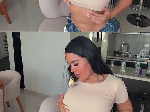 Built tattooed Australian wishes to try out a hawt Latin babe with large breasts - La Lucero Oficial