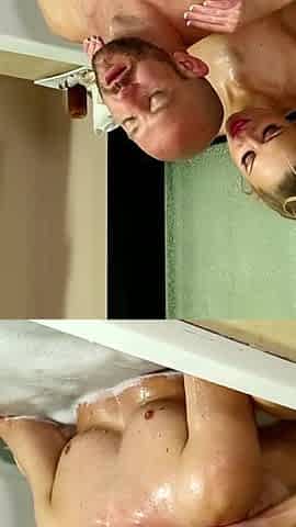 Massive knockers blonde providing amazing massage