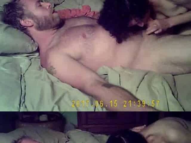 Muture couple enjoy
