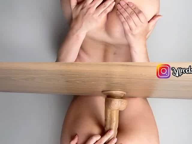 Oriental Latin babe with Large Booty screws him watching Anime trying to do her 1st Anal