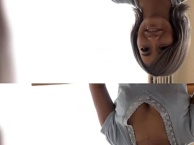 Great close up in japanese teen blowjob pov